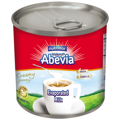 Abevia Evaporated Milk Easy Open 48*170G Carton